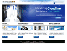 Tablet Screenshot of managedbiz.com